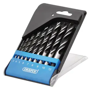 Draper Brad Point Drill Bit Set (9 Piece) 12426