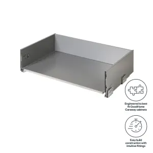 GoodHome Soto Soft-close Deep drawer box (W)800mm