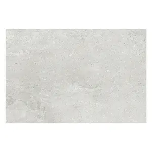 Zen Matt Light Grey Concrete Effect Porcelain Outdoor Tile - Pack of 20, 10.8m² - (L)900x(W)600mm