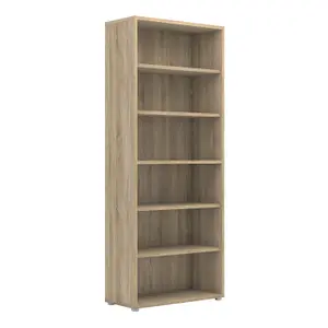 Prima Bookcase 5 Shelves in Oak