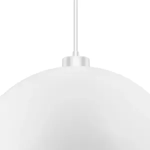 GoodHome Songor White Pendant Light shade (D)58cm