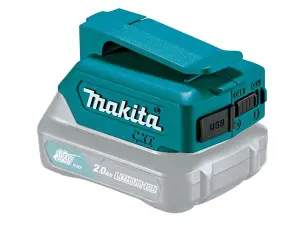 Makita DEAADP06 USB Port Battery Charger for 10.8v CXT Lithium Batteries