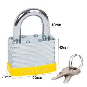 SPARES2GO Security Chain and Padlock Links Bike Lock Bicycle Garage Door Locking Gates