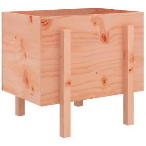 Berkfield Garden Planter 62x50x57 cm Solid Wood Douglas