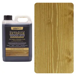 Littlefair's - Outdoor Wood Stain - Antique Stripped Pine - 2.5 LTR