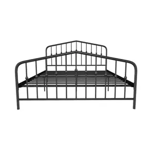 Holland Bed Frame Black / Kingsize (5')