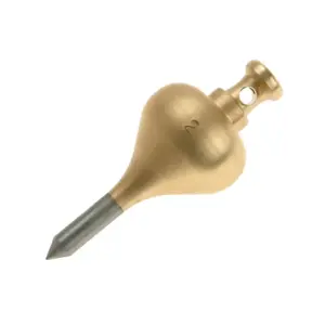 Monument 249D Brass Plumb Bob 128g (4.1/2oz) Size 2