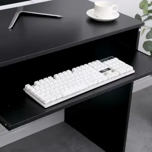 Home Source Newport Space Saving Computer Office Desk Black