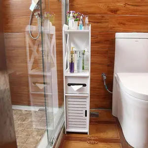 3 Tier Slim Bathroom Storage Cabinet