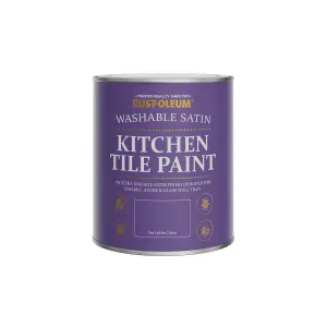 Rust-Oleum Marine Grey Satin Kitchen Tile Paint 750ml