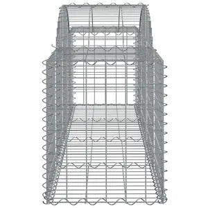 Berkfield Arched Gabion Baskets 40 pcs 200x50x60/80 cm Galvanised Iron