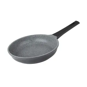 Royalford Frying Pan with Durable Marble Coating, 24CM  Die-Cast Aluminium Skillet