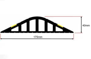 40mm H Garage Door Seal Kit 5560mm W