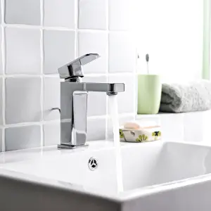 GoodHome Pazar Basin Mono mixer Tap