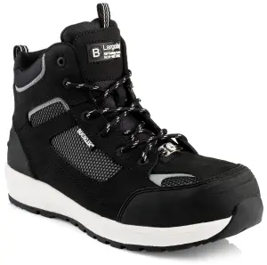 Buckbootz BAZ Safety Work Trainer Boots Black - Size 9