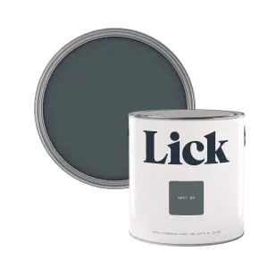 Lick Grey 08 Eggshell Emulsion paint, 2.5L