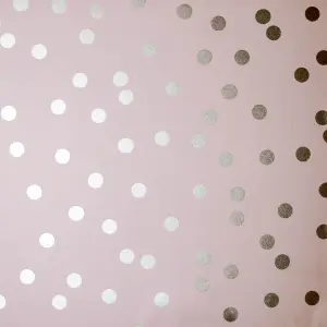 Arthouse Dotty Blush/Rose Gold Wallpaper