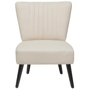 Beliani Glam Armchair VAASA Fabric Beige