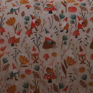 Gonks and Friends Peach Finish Duvet Cover Set