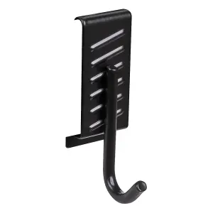 Sealey Storage Hook Single J Prong PVC Wrapped & Powder Coated - Black APH10