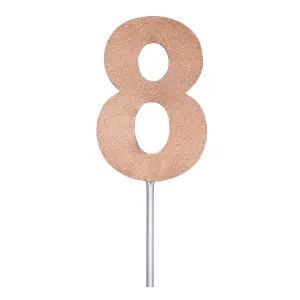 Bristol Novelty Diamond Number Cake Topper Rose Gold (3)