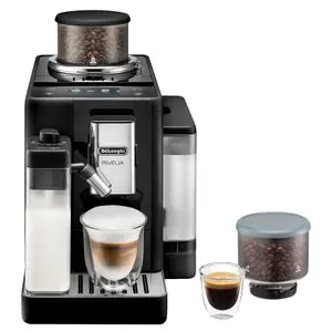 Delonghi Rivelia Bean to Cup Automatic Coffee Machine, Black