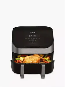 Instant Vortex Plus Clearcook Versazone Air Fryer, 8.5L, Stainless Steel