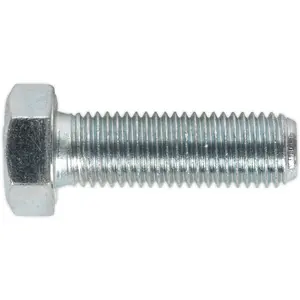 High-Quality M16 x 50mm Setscrew - 10 Pack - Grade 8.8 Zinc Coated Fully Threaded DIN 933