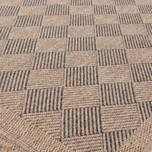 Nature Collection Outdoor Rug in Dark Grey  5300DG