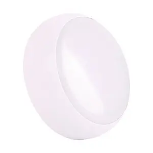 Fern Howard LED Wall Light or Ceiling Light Flush Fitted 325mm Round Icebreaker Microwave Sensor Bulkhead 1900lm IP44