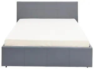 GFW Side Lift Ottoman Bed 135cm Double Grey