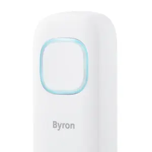 Byron Pro Slider Grey & white Wireless Battery-powered Door chime kit DBY-25931