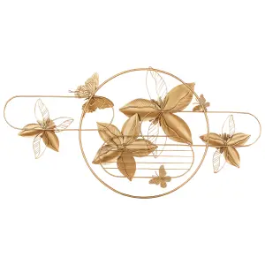 Wall Decor TANTALUM Metal Gold