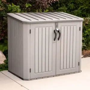 Lifetime 4.8 Ft. x 3 Ft. Horizontal Storage Shed (1300 L)