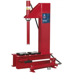 10 Tonne Hydraulic Bench Press with C-Frame Design and Detachable Pump