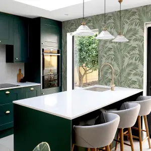 Arthouse Tropical Palm Green Wallpaper