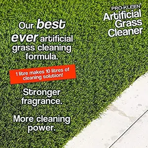 Pro-Kleen Artificial Grass Cleaner for Dogs and Pet Friendly Cruelty Free Disinfectant with Deodoriser 4 in 1 Fresh Cut Grass 4L