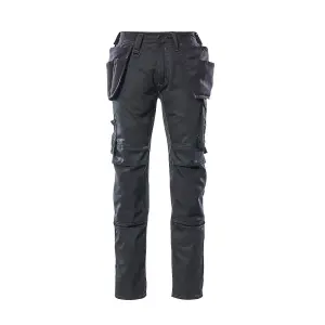 Mascot Unique Lightweight Trousers with Holster Pockets (Black)  (28) (Leg Length - Regular)