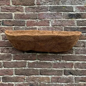 Extra Deep Coco Wall Trough Planter Liner (60cm)