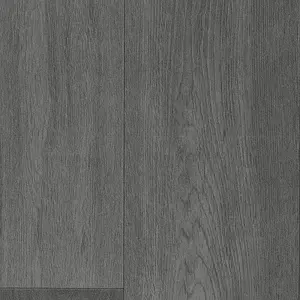 Dusky Oak Grey Wood Effect Anti-Slip Vinyl Flooring Sheet For Kitchen Bathroom Dinning Room -5m(16'4") X 4m(13'1")-20m²