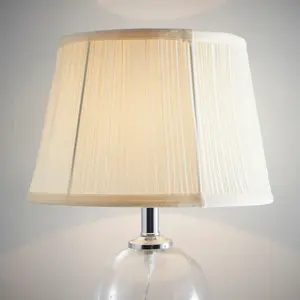 14" Traditional Mushroom Light Shade for Modern Table Lamps and Floor Lamps in Cream