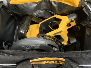 2 x Dewalt Tool Bag 18" 46cm Toolbag Yellow Black Open Top DIY Gym Tools Holdall