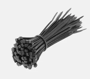 Cable Ties Black Nylon Zip Tie Wraps Strong Various Sizes 7,6 x 500 mm 25 pack