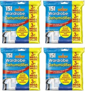 151 Products LTD 12 X Wardrobe Dehumidifier