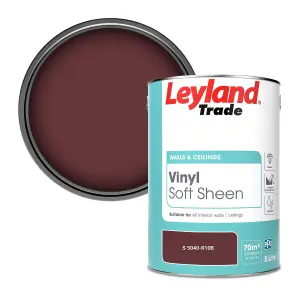 Leyland Trade Vinyl Soft Sheen Walls & Ceilings Emulsion Paint (S 5040-R10B) - 5L