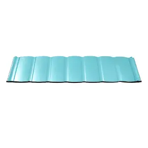 5 Pcs Galvanised Zinc Roofing Tiles on Eaves, Shed Roofing Felt Shingle Coverage of 2.3 m²