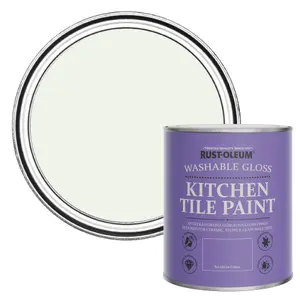 Rust-Oleum Steamed Milk Gloss Kitchen Tile Paint 750ml