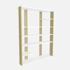 Decorotika Jeni Bookcase Shelving Unit Display Unit