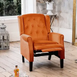 Annapoli Recliner Armchair - Orange