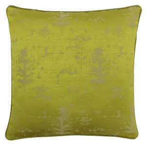 Paoletti Marylebone Geometric Piped Feather Filled Cushion